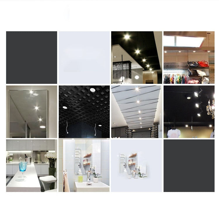 LED Downlight Lamp Surface Mounted Spotlight Led Circular Ceiling Lamp Living Room Bedroom Porch Aisle Lamp Mall