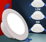 LED Lamp Lights Downlight Ceiling Lamp 9W 12W 18W Spot Light Ceiling Warm White 3000K Energy Saving Modern Kitchen
