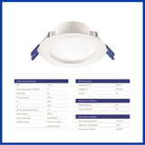 LED Lamp Lights Downlight Ceiling Lamp 9W 12W 18W Spot Light Ceiling Warm White 3000K Energy Saving Modern Kitchen