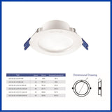 LED Lamp Lights Downlight Ceiling Lamp 9W 12W 18W Spot Light Ceiling Warm White 3000K Energy Saving Modern Kitchen