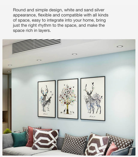 LED Lamp Lights Downlight Ceiling Lamp 9W 12W 18W Spot Light Ceiling Warm White 3000K Energy Saving Modern Kitchen