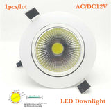 LED Downlight Super Bright Recessed LED SPOT COB 3W 5W 7W 9W LED Spot light LED decoration Ceiling Lamp AC/DC 12V