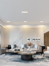 BRGT LED Downlight Recessed Anti Glare Spot Lights Aluminum White 6W 12W Ceiling Lamp 110V 220V For Kitchen Home Indoor Lighting