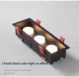 BRGT LED Downlight Recessed Anti Glare Spot Lights Aluminum White 6W 12W Ceiling Lamp 110V 220V For Kitchen Home Indoor Lighting