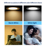 LED Downlight 220V-240V CeIling Round Lamp 10PCS Warm White Home Corridor Hall Wall Recess Lamp Indoor LED Ceiling Spot Light