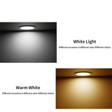 LED Downlight 220V-240V CeIling Round Lamp 10PCS Warm White Home Corridor Hall Wall Recess Lamp Indoor LED Ceiling Spot Light