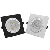 LED Dimmable Square Led Downlight 9W 15W 21W Recessed Led Ceiling Down Light Lamp Indoor lighting AC85-265V home renovation