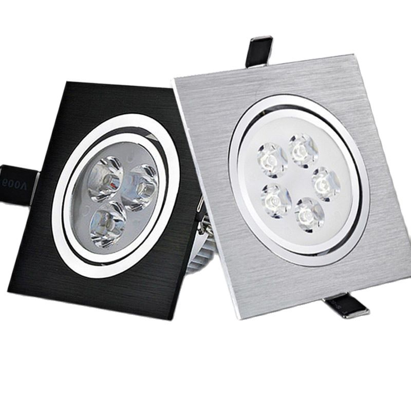 LED Dimmable Square Led Downlight 9W 15W 21W Recessed Led Ceiling Down Light Lamp Indoor lighting AC85-265V home renovation