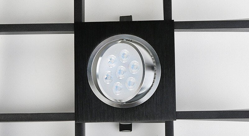LED Dimmable Square Led Downlight 9W 15W 21W Recessed Led Ceiling Down Light Lamp Indoor lighting AC85-265V home renovation