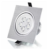 LED Dimmable Square Led Downlight 9W 15W 21W Recessed Led Ceiling Down Light Lamp Indoor lighting AC85-265V home renovation