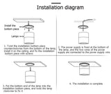 Dimmable COB LED Downlights Adjustable Surface Mounted LED Ceiling Lamp Downlight Foldable 360 Degree Rotatable Spot light