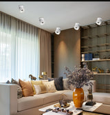 Dimmable COB LED Downlights Adjustable Surface Mounted LED Ceiling Lamp Downlight Foldable 360 Degree Rotatable Spot light