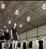 Dimmable COB LED Downlights Adjustable Surface Mounted LED Ceiling Lamp Downlight Foldable 360 Degree Rotatable Spot light