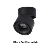 Dimmable COB LED Downlights Adjustable Surface Mounted LED Ceiling Lamp Downlight Foldable 360 Degree Rotatable Spot light