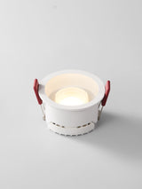 BRGT LED Downlight Recessed Anti Glare Spot Lights Aluminum White 6W 12W Ceiling Lamp 110V 220V For Kitchen Home Indoor Lighting