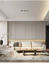 BRGT LED Downlight Recessed Anti Glare Spot Lights Aluminum White 6W 12W Ceiling Lamp 110V 220V For Kitchen Home Indoor Lighting