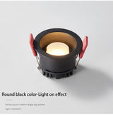 BRGT LED Downlight Recessed Anti Glare Spot Lights Aluminum White 6W 12W Ceiling Lamp 110V 220V For Kitchen Home Indoor Lighting