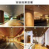 Aluminum Square Tonggeshan Ceiling Special LED Light Square Spotlight Surface Mounted Cob Shop Bold Downlight