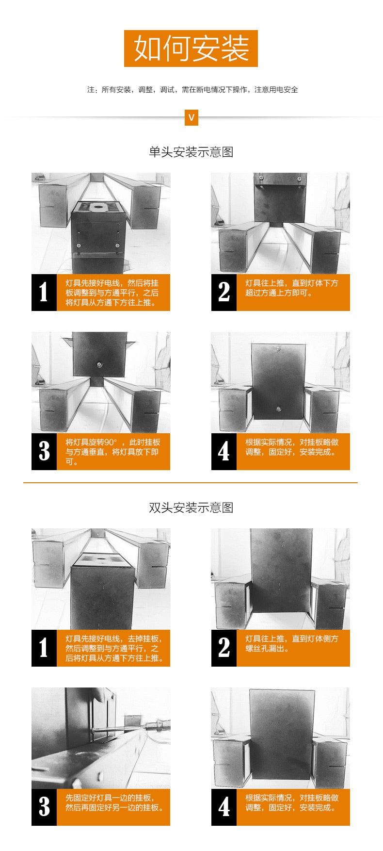 Aluminum Square Tonggeshan Ceiling Special LED Light Square Spotlight Surface Mounted Cob Shop Bold Downlight