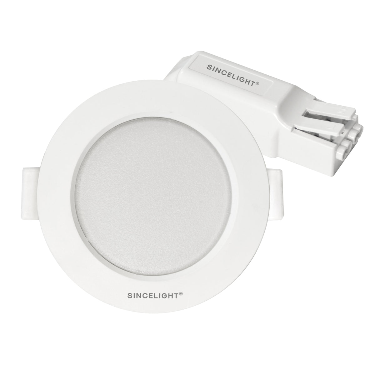 Pack of 2,3W 2700-6000K Cutout 65mm LED Slim Round Downlight Anti-Glare COB Spotlight Hight lumen Panel Recessed Ceiling Lamp