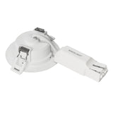 Pack of 2,3W 2700-6000K Cutout 65mm LED Slim Round Downlight Anti-Glare COB Spotlight Hight lumen Panel Recessed Ceiling Lamp