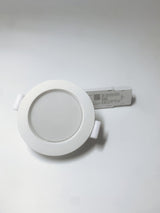 Pack of 2,3W 2700-6000K Cutout 65mm LED Slim Round Downlight Anti-Glare COB Spotlight Hight lumen Panel Recessed Ceiling Lamp