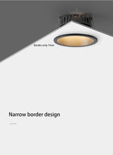 BRGT LED Downlight Ultra Thin Anti Glare 5W 7W Recessed Ceiling Lamp Aluminum Spot Lights For Kitchen Living Room Indoor Lighting