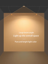 BRGT LED Downlight Ultra Thin Anti Glare 5W 7W Recessed Ceiling Lamp Aluminum Spot Lights For Kitchen Living Room Indoor Lighting