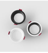 BRGT LED Downlight Ultra Thin Anti Glare 5W 7W Recessed Ceiling Lamp Aluminum Spot Lights For Kitchen Living Room Indoor Lighting