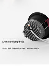 BRGT LED Downlight Ultra Thin Anti Glare 5W 7W Recessed Ceiling Lamp Aluminum Spot Lights For Kitchen Living Room Indoor Lighting