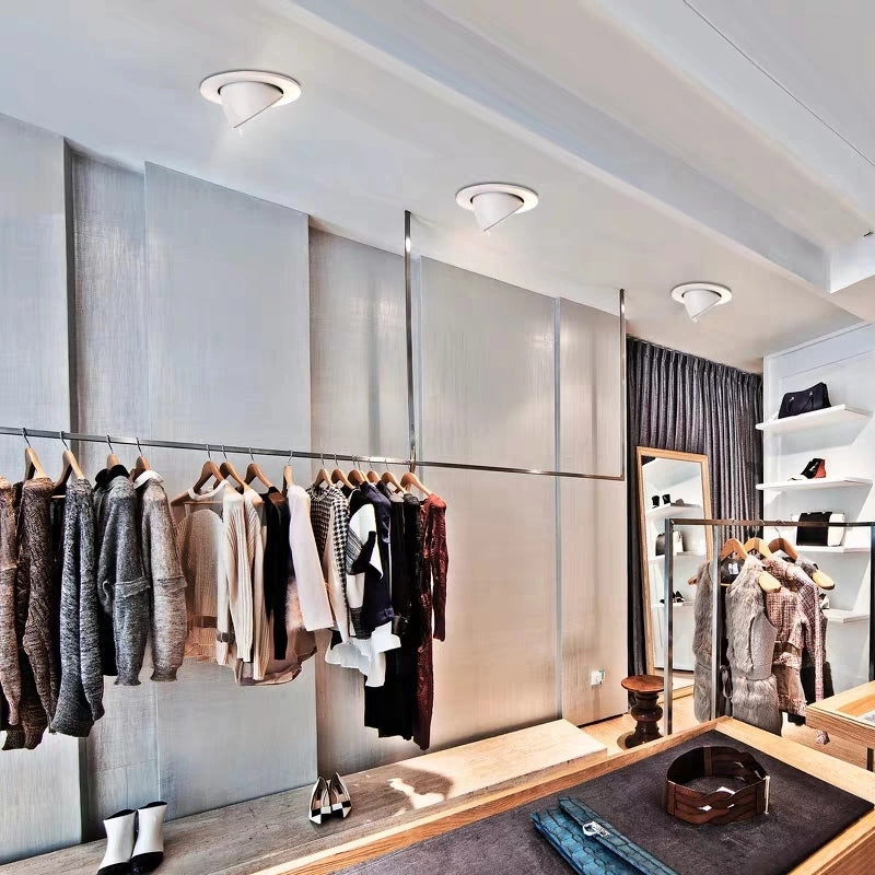 Dimmable LED Downlights, Indoor Lighting, 7W 9W 12W 15W 18W 22W 25W 30W  , AC85-265V, Adjustable, 360 °, COB Spotlight