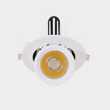 Dimmable LED Downlights, Indoor Lighting, 7W 9W 12W 15W 18W 22W 25W 30W  , AC85-265V, Adjustable, 360 °, COB Spotlight