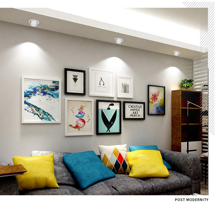 Dimmable LED Downlights, Indoor Lighting, 7W 9W 12W 15W 18W 22W 25W 30W  , AC85-265V, Adjustable, 360 °, COB Spotlight