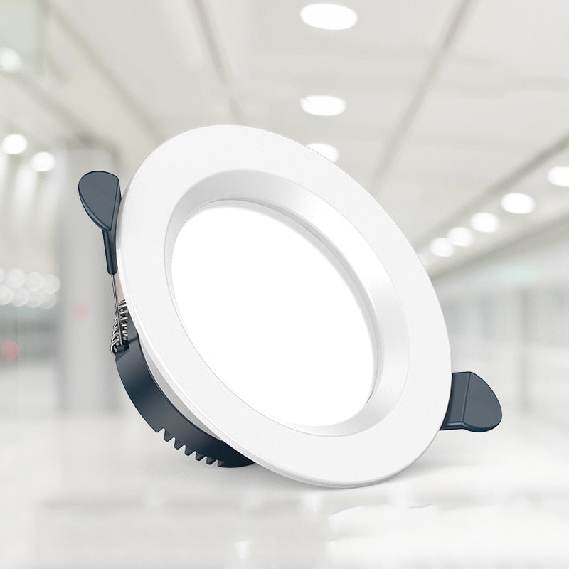 White Led Downlight Recessed Indoor Led Ceiling Lamp 5W 9W 12W 18W AC220V Led Spot Lamp For Living Room Foyer Bar Counter Office