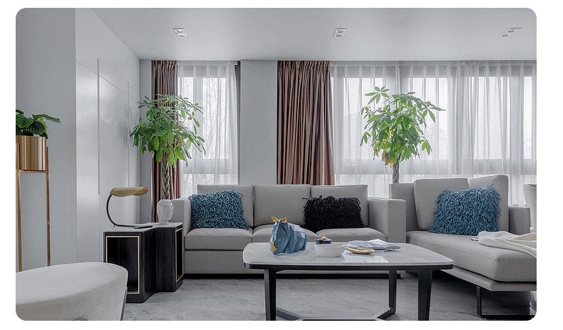 LED Downlight Ceiling Grille Lamp Rectangular Spotlight Recessed Ceiling Double Daring Lamp Aluminum Light  AC 220V