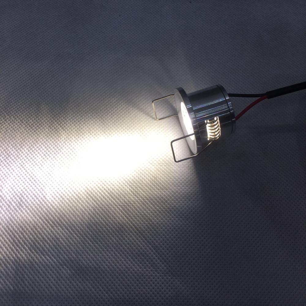 For Kitchen Hot Selling 10pcs Cabinet Light Cup Size 28mm 15 Degree Beam Angle Gold Led Downlight 3w Led Spot