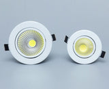 Led downlight Dimmable  light COB Ceiling Spot Light 3w 5w 7w 12w AC/DC12V ceiling recessed Lights Indoor Lighting