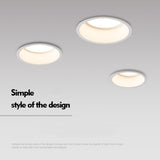 Anti-Glare LED Downlight 15W 12W 5W Recessed LED Spot Lighting Bedroom Kitchen Indoor led down light lamp 220V 110V Spot lights