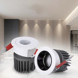 LED Recessed Downlight 7W 12W Dimming Ceiling Spotlight Modern Waterproof Light for Indoor Kitchen Living Room Shower Room