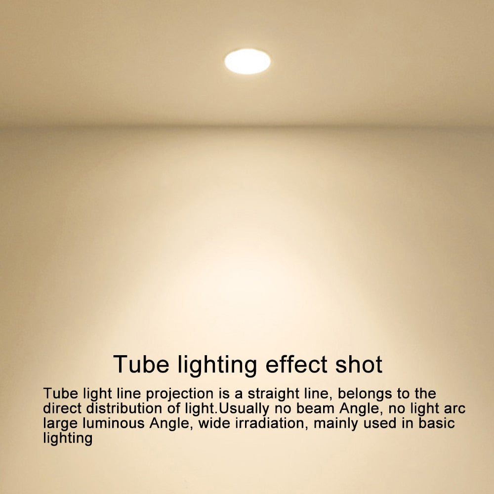 Led Ceiling Lamp Anti-Corrosion LED Downlight Anti-Glare Spot Lighting Bedroom Kitchen Recessed Downlight For Foyer Hallways