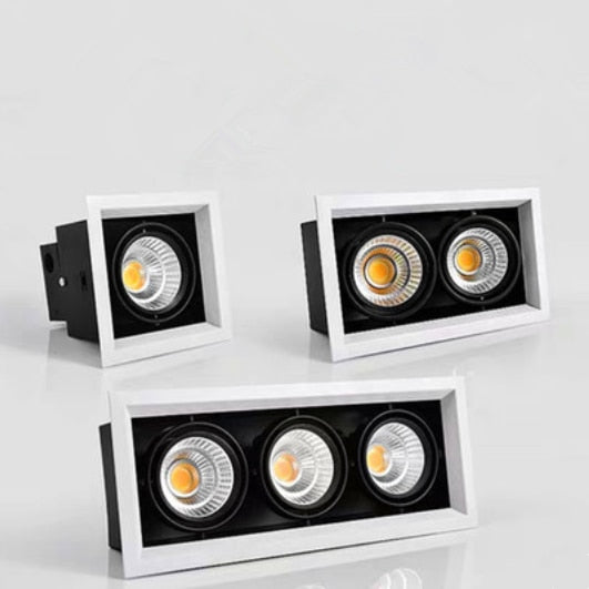 Dimmable Recessed COB LED Downlights 10W 20W LED Ceiling Spot Lights AC85~265V LED Ceiling Lamps Warm/Cold White Indoor Lighting