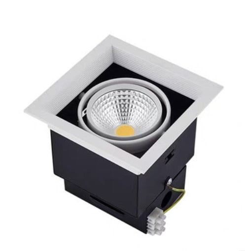 Dimmable Recessed COB LED Downlights 10W 20W LED Ceiling Spot Lights AC85~265V LED Ceiling Lamps Warm/Cold White Indoor Lighting