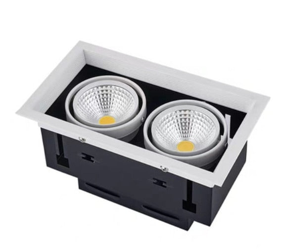 Dimmable Recessed COB LED Downlights 10W 20W LED Ceiling Spot Lights AC85~265V LED Ceiling Lamps Warm/Cold White Indoor Lighting