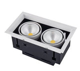 Dimmable Recessed COB LED Downlights 10W 20W LED Ceiling Spot Lights AC85~265V LED Ceiling Lamps Warm/Cold White Indoor Lighting