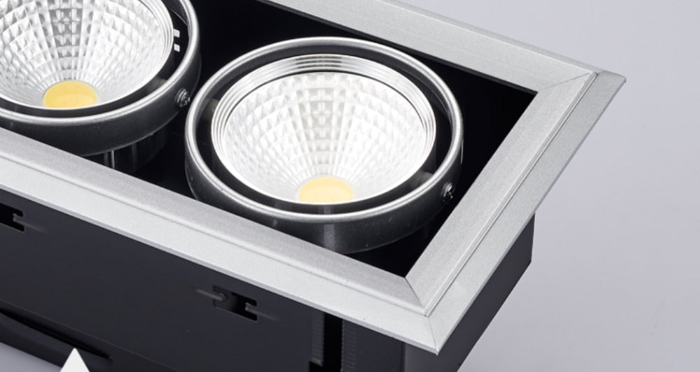 Dimmable Recessed COB LED Downlights 10W 20W LED Ceiling Spot Lights AC85~265V LED Ceiling Lamps Warm/Cold White Indoor Lighting