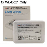  FUT064 9W RGB+CCT Square LED Downlight Recessed Light AC85-265V Wi-Fi Compatible 2.4G 4-Zone Wireless Remote