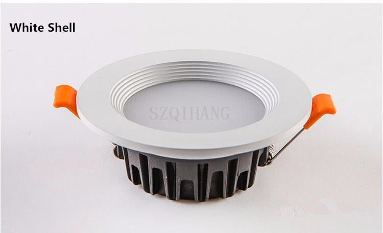 led downlight lamp 7W 10W 15W 20W cob led spot light 220V / 110V ceiling recessed downlights AC85-265V