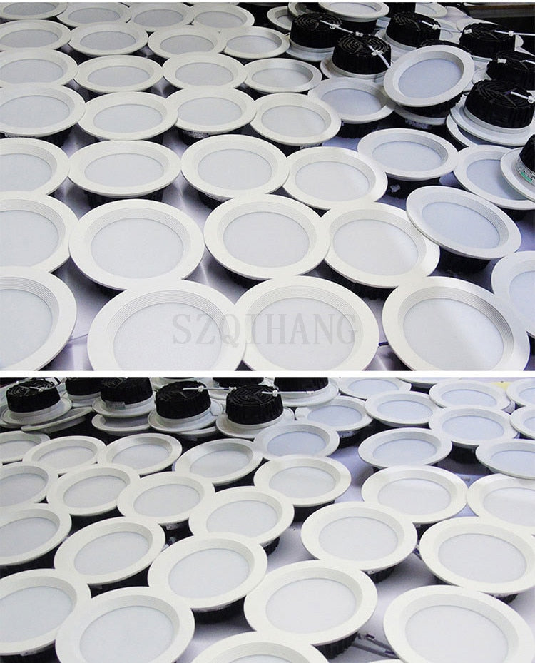 led downlight lamp 7W 10W 15W 20W cob led spot light 220V / 110V ceiling recessed downlights AC85-265V