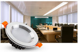 led downlight lamp 7W 10W 15W 20W cob led spot light 220V / 110V ceiling recessed downlights AC85-265V