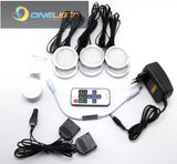 Under Cabinet LED Light Warm Cool White LED Downlight Spotlight Puck Lamps Dimmable 6pcs/set 6x2W for Kitchen Room